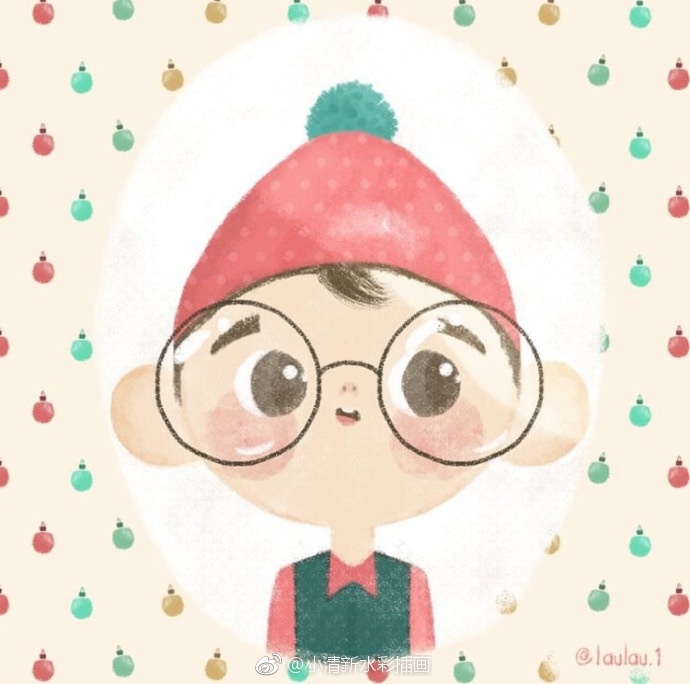 手绘卡通头像~
 ins:laulau.1 (转)via @ins插画