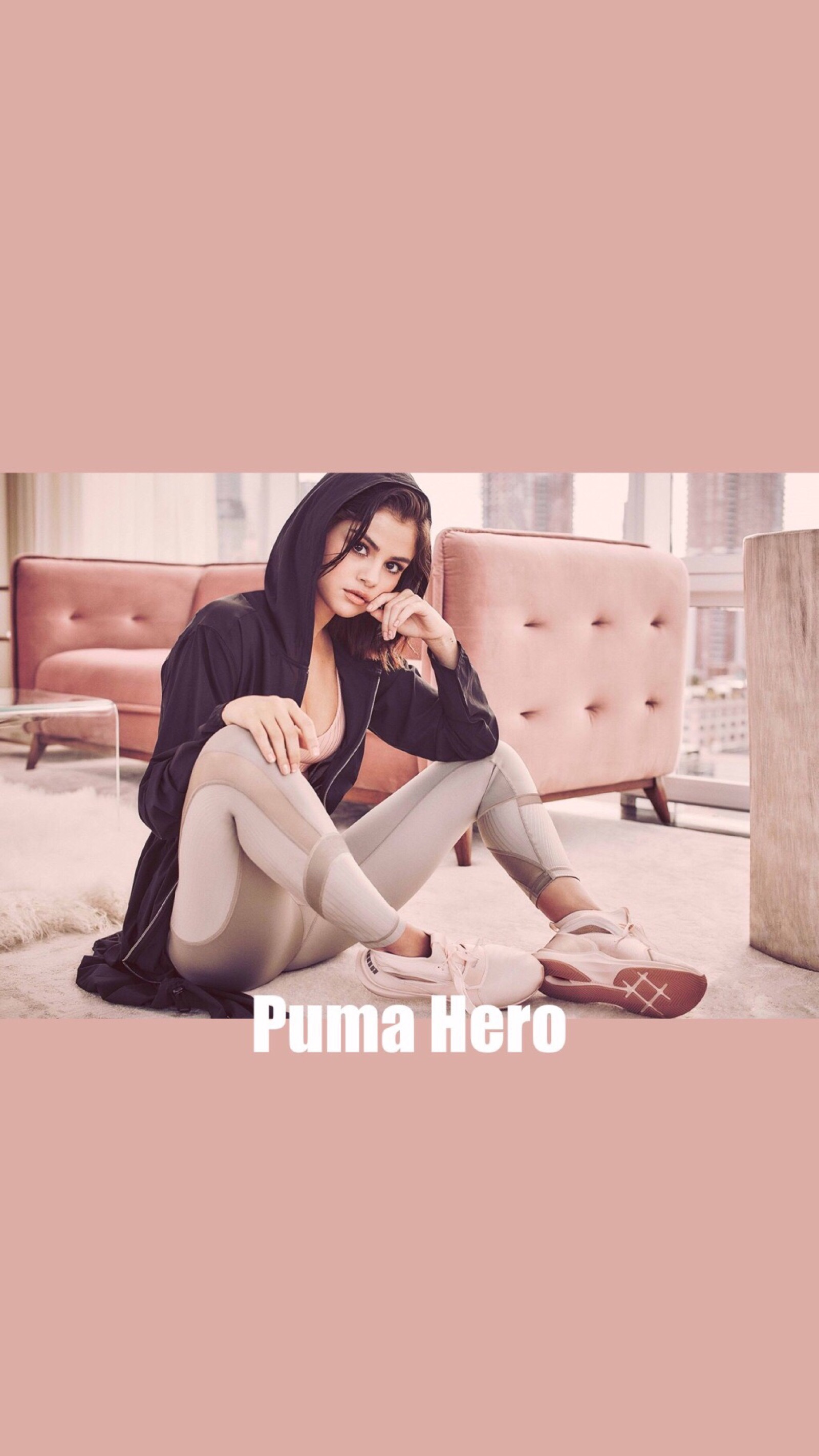 手机高清壁纸 selena gomez puma