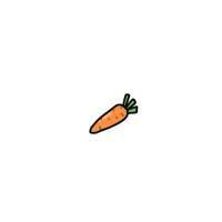 卡通 小头像 蔬菜 胡萝卜