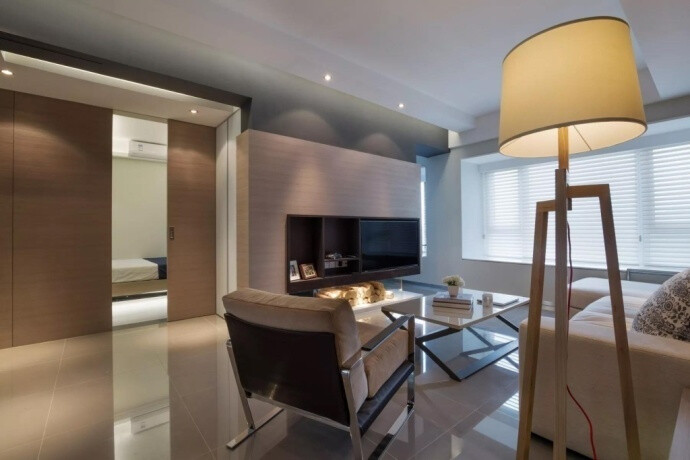 实用面积75m现代简约小三居,房小功能全!