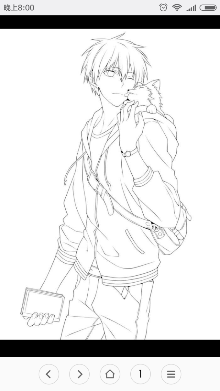线描动漫