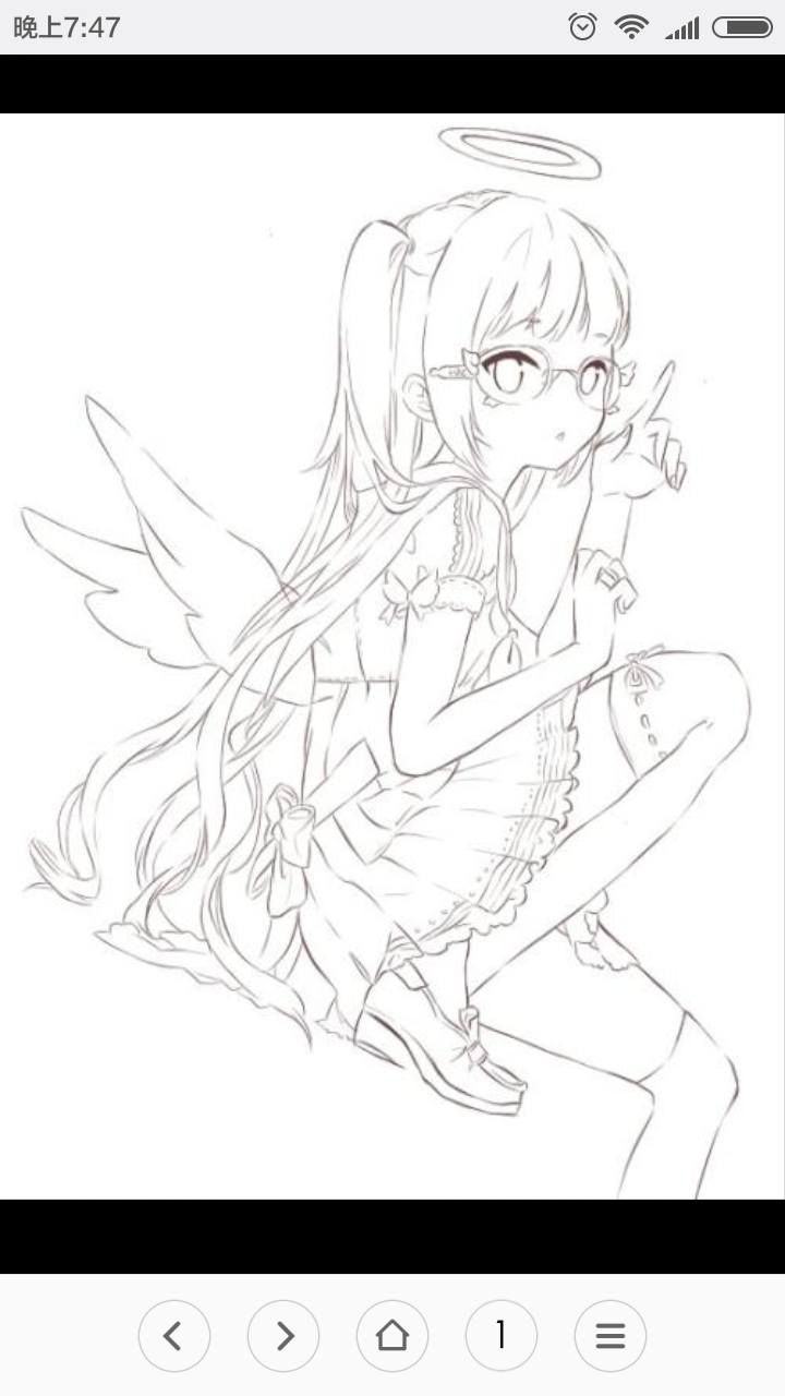 线描动漫