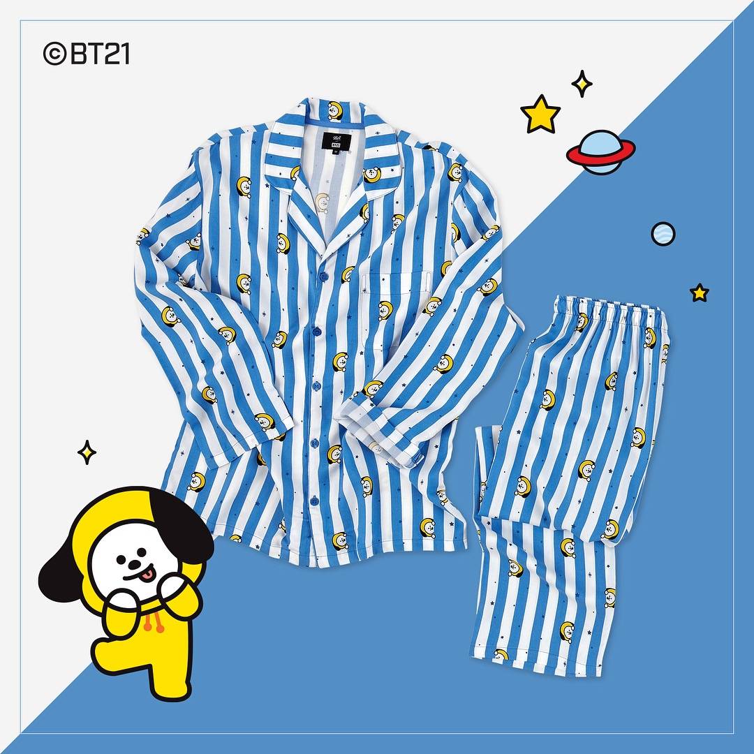 bt21竟然出睡衣了 好想要www