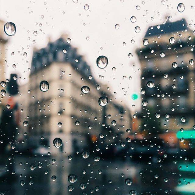 我的城市下雨了,你的呢?晚安