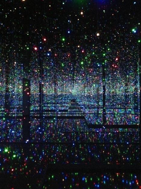 yayoi kusama 草间弥生"infinity mirrored room无限镜屋"