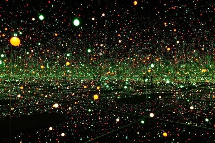 yayoi kusama 草间弥生"infinity mirrored room无限镜屋"