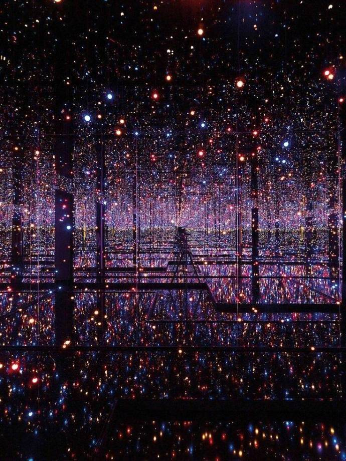 yayoi kusama 草间弥生"infinity mirrored room无限镜屋"