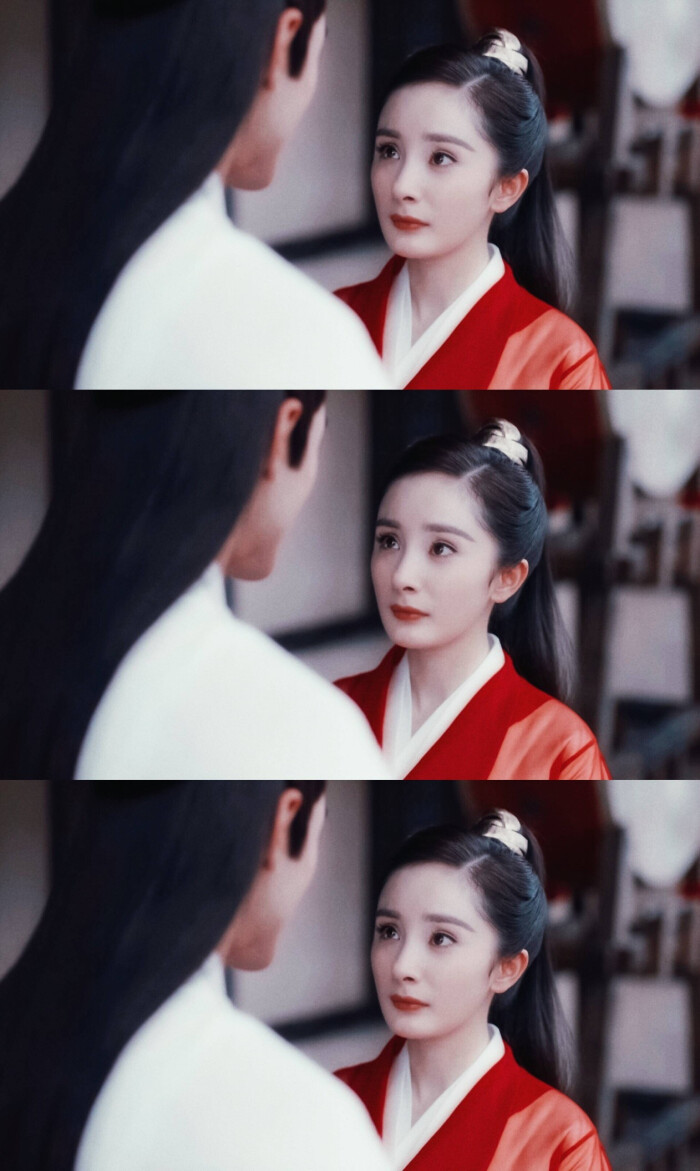 古风 古装 女 电视剧 扶摇 姚城城主 红衣马尾 英姿飒爽 杨幂 图by