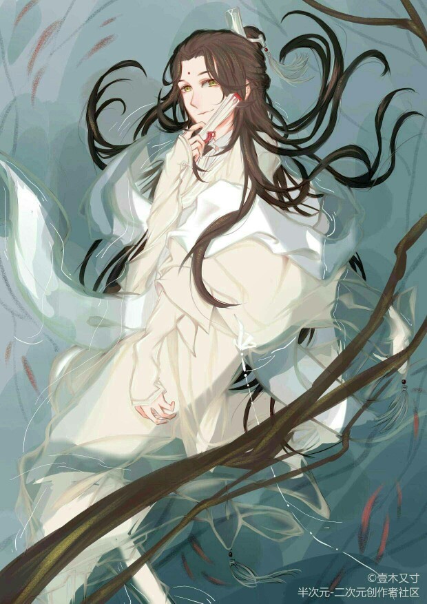 天官赐福手绘图