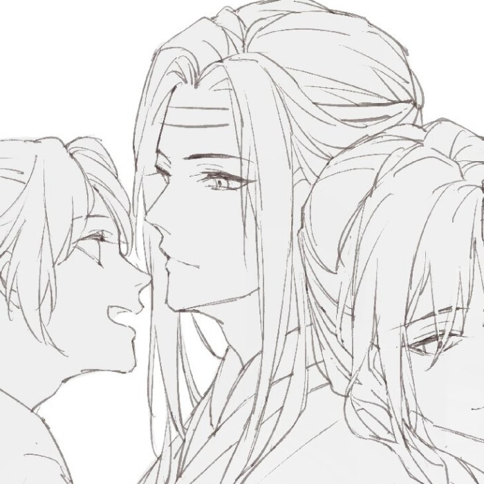 动漫男头 古风 团头 薯条