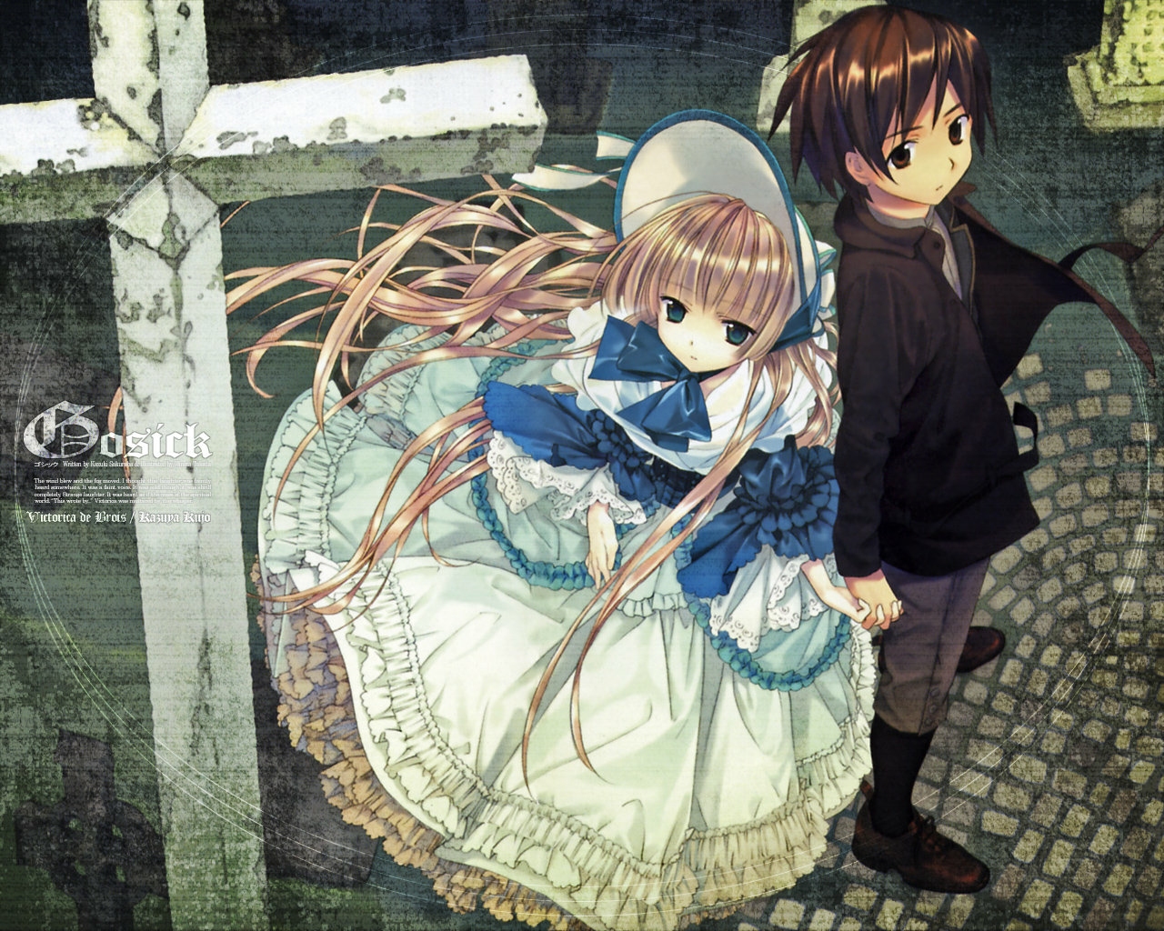 《gosick 》日漫 维多利加&久城一弥 壁纸