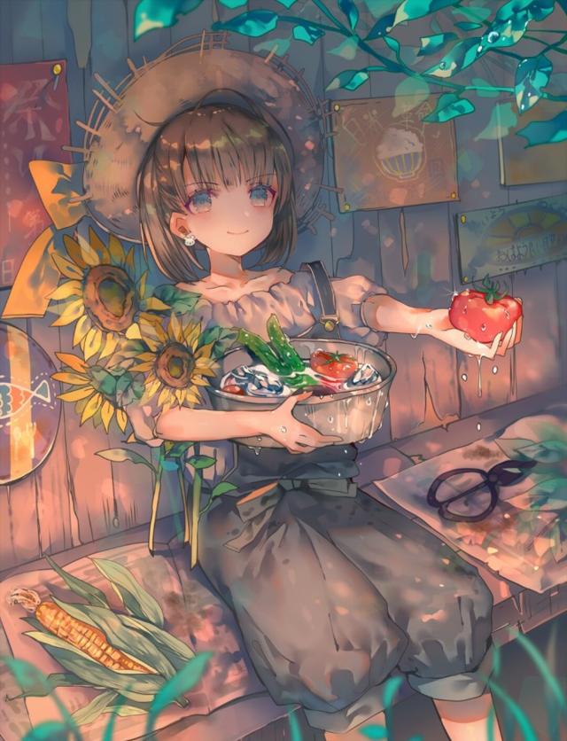 动漫 复古画风 少女