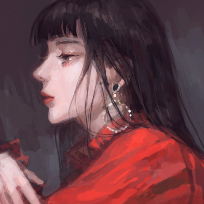 cg厚涂插画 头像