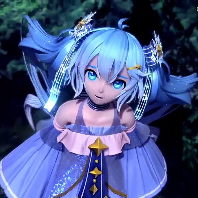 曲名:天狐游戏:project diva future tone(歌姬计划)模组:初音未来