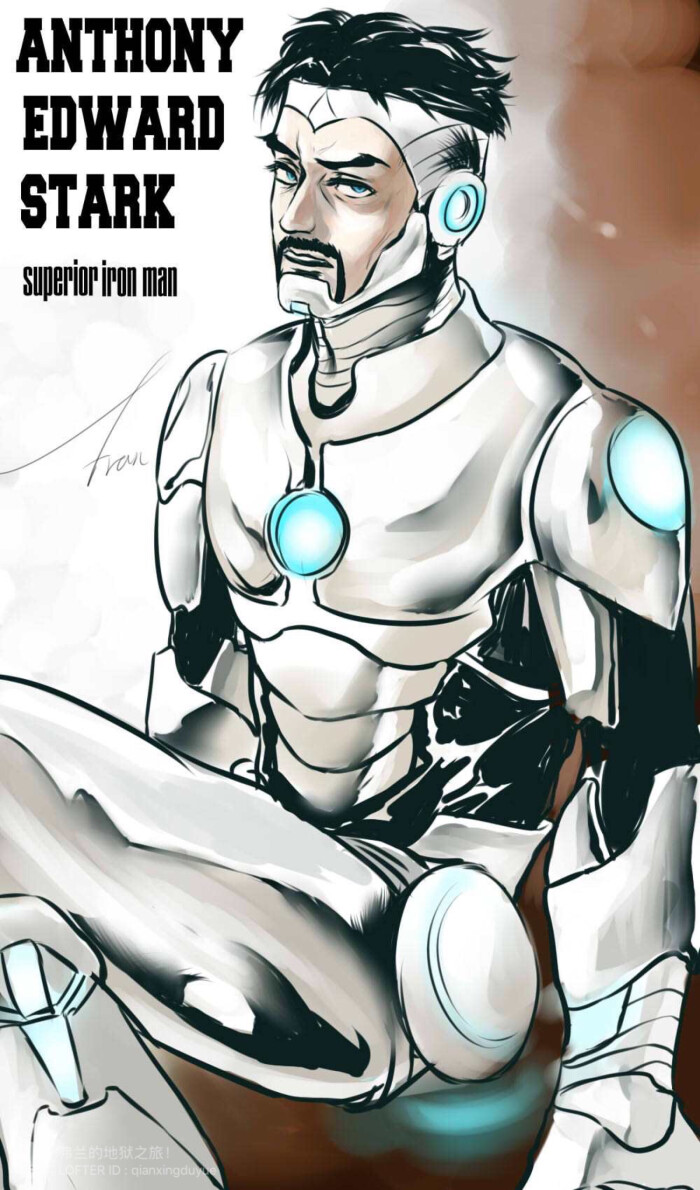 究极钢铁侠 白罐 手绘美图 616和MCU妮妮出没注意