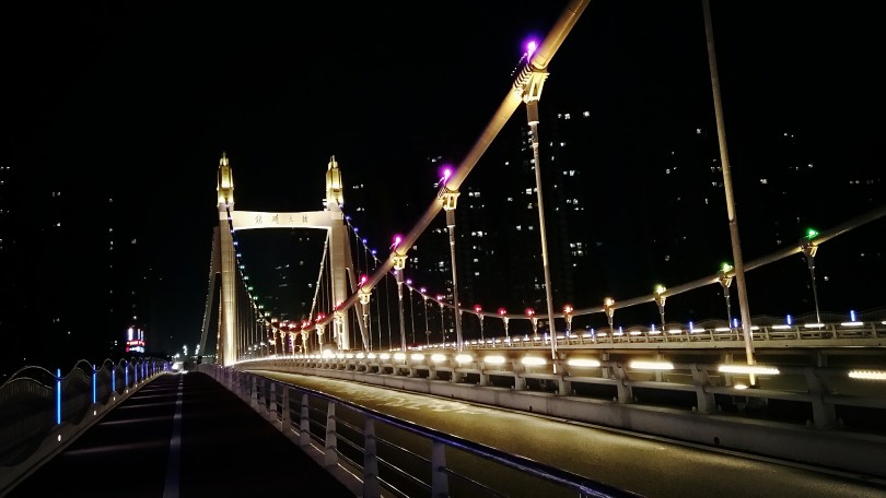 是你路过的风景【镜湖大桥夜景】