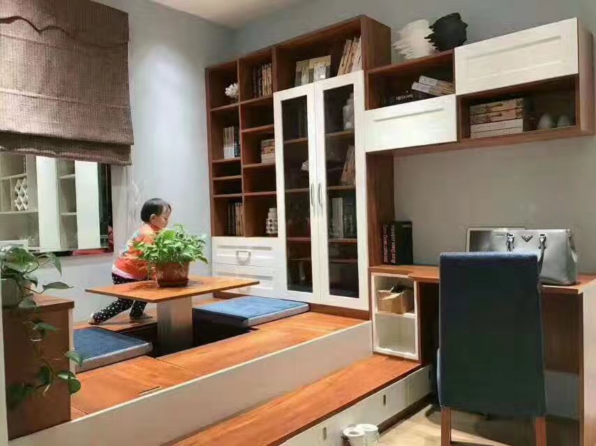 兰迪百纳全屋定制榻榻米系列,不一样的风格,增加您的卧室空间储量