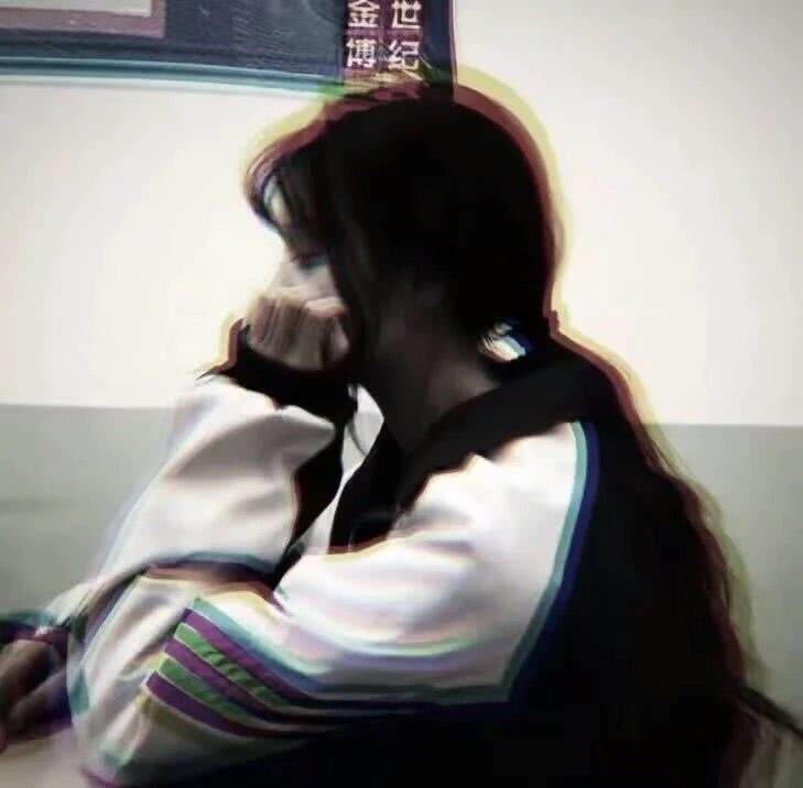 女生头像 黑白 暗色系
