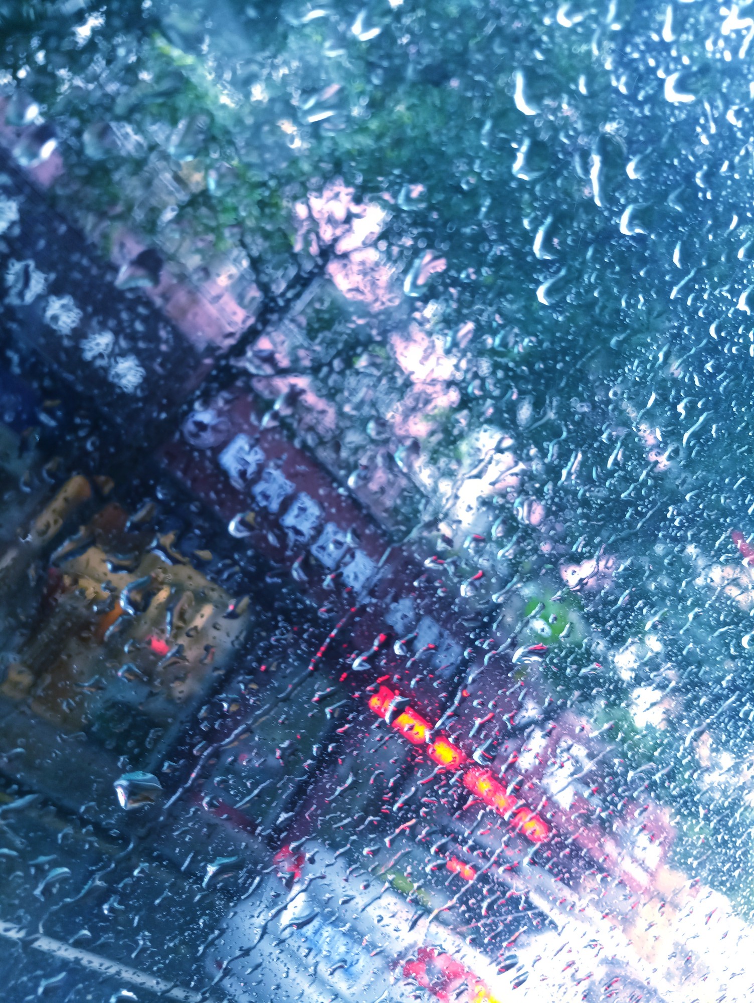 这个夏天在佛山顺德的大雨天