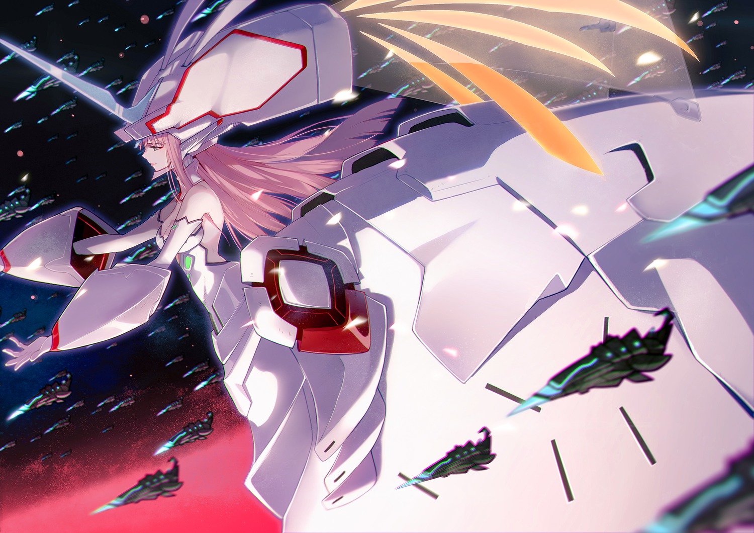 darling in the franxx zero two strelizia apus@ziyang