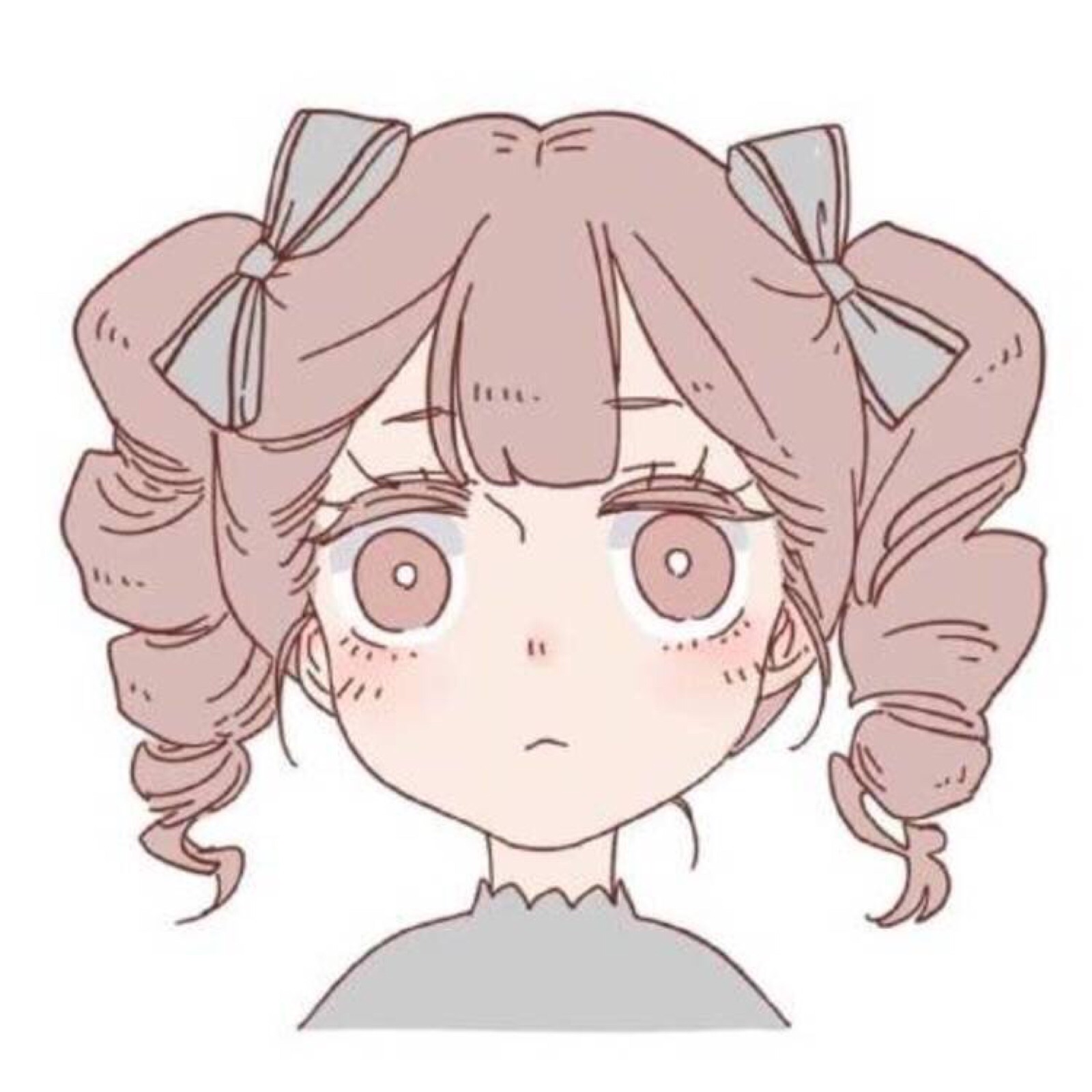 动漫女生头像 可爱 团头
