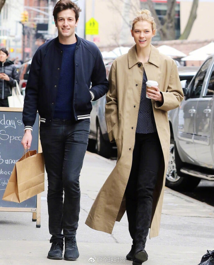 karlie kloss# 小kk和男友joshua kushner传来订婚好消息,六年的爱情