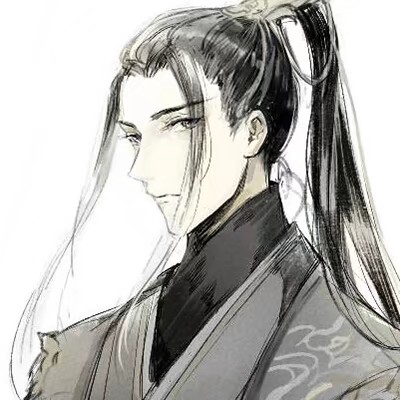 古风手绘男生头像 魔道祖师