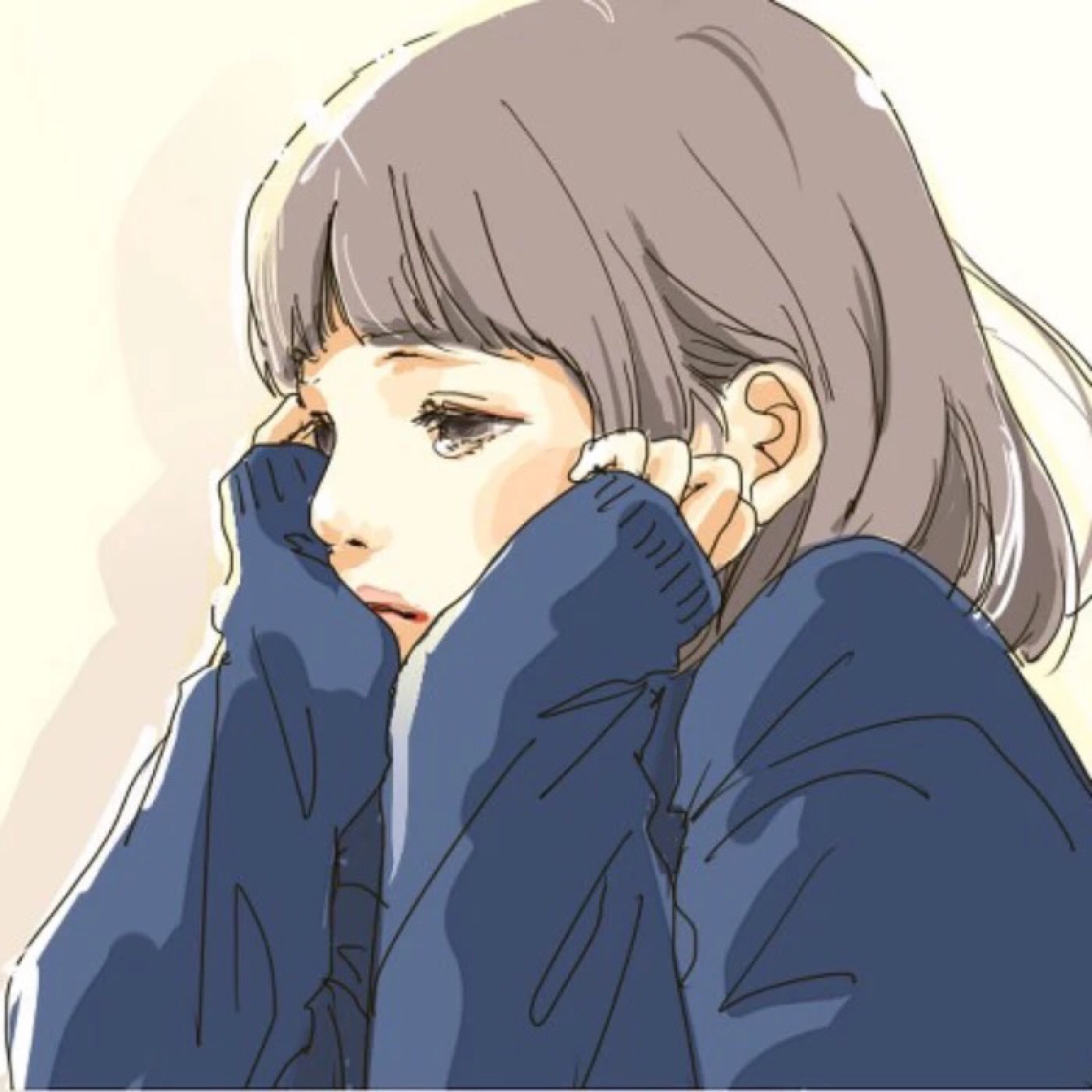 动漫女生头像 文艺 可爱 个性