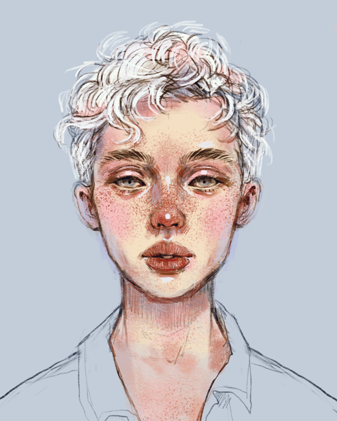 插画 人物绘画 troye sivan 插画师ins@0073.uv