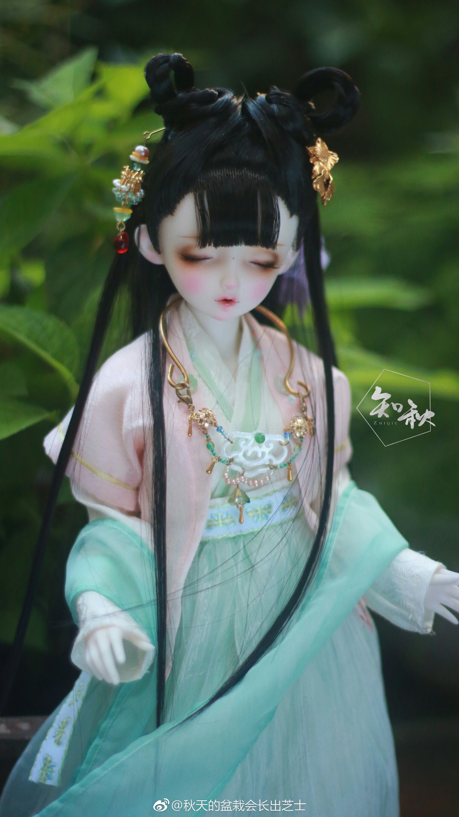 「知秋」古风美人 sd娃娃 bjd 玩具 人偶 壁纸 萌物