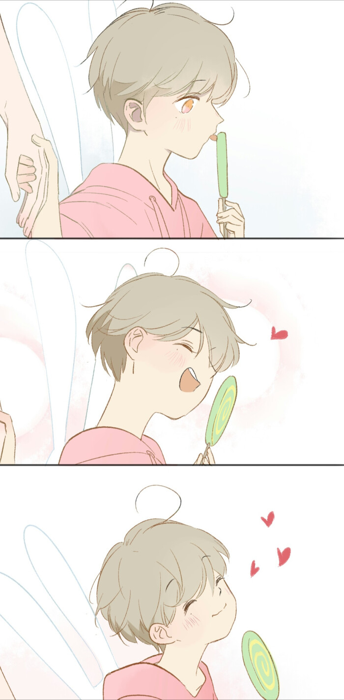 壁纸.漫画.三格.同学关系