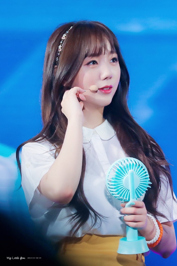 lovelyz kei 180728 lovely day2 见面会 d1day 高清10p cr:jyeinie是