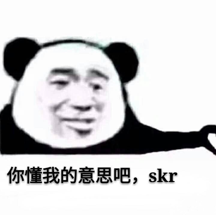 skr系列高糊系列拿图点赞侵权立删高糊表情包 喵咪 熊猫头 gif 金馆长