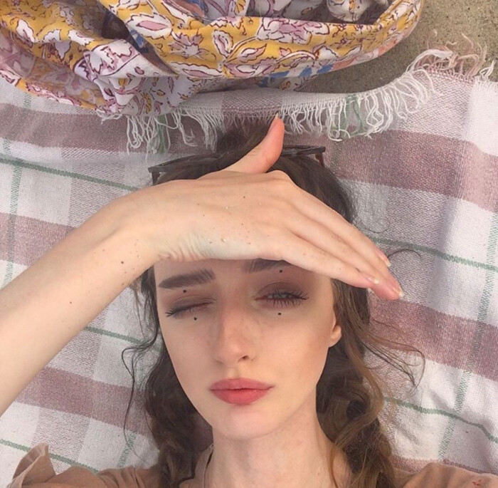 欧美头像女/ins红人/大部分来自ins自截/!