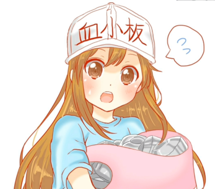 工作细胞 血小板动漫头像