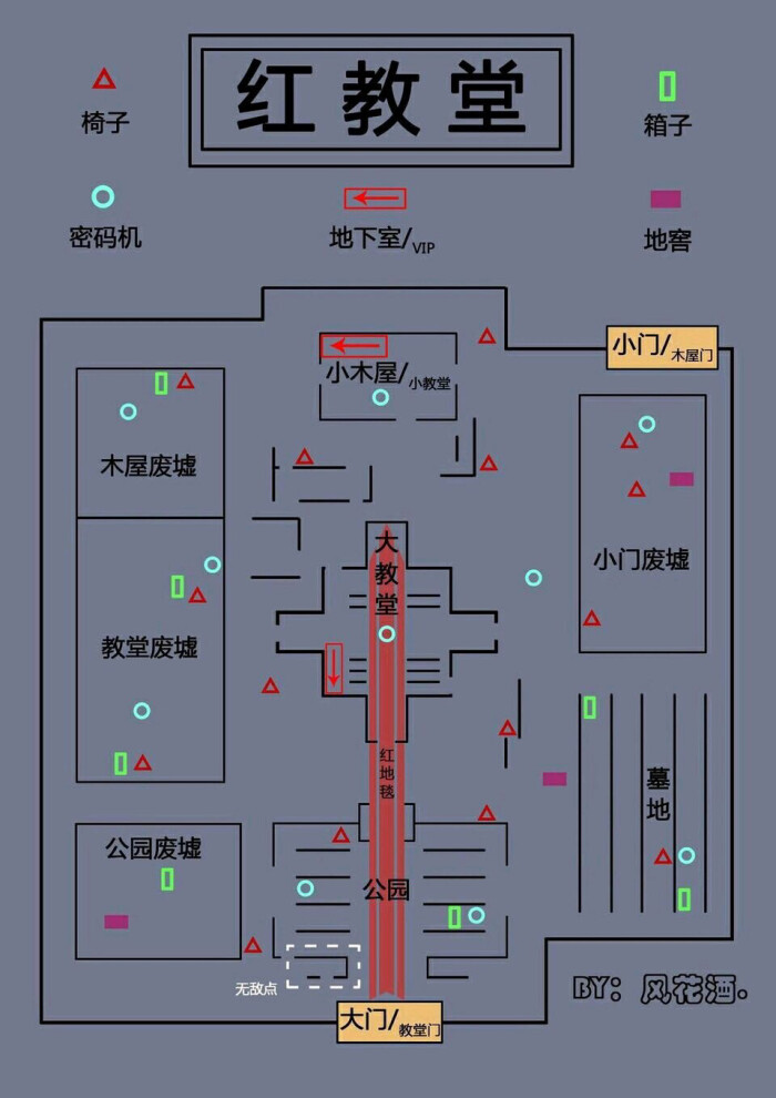 第五人格地图