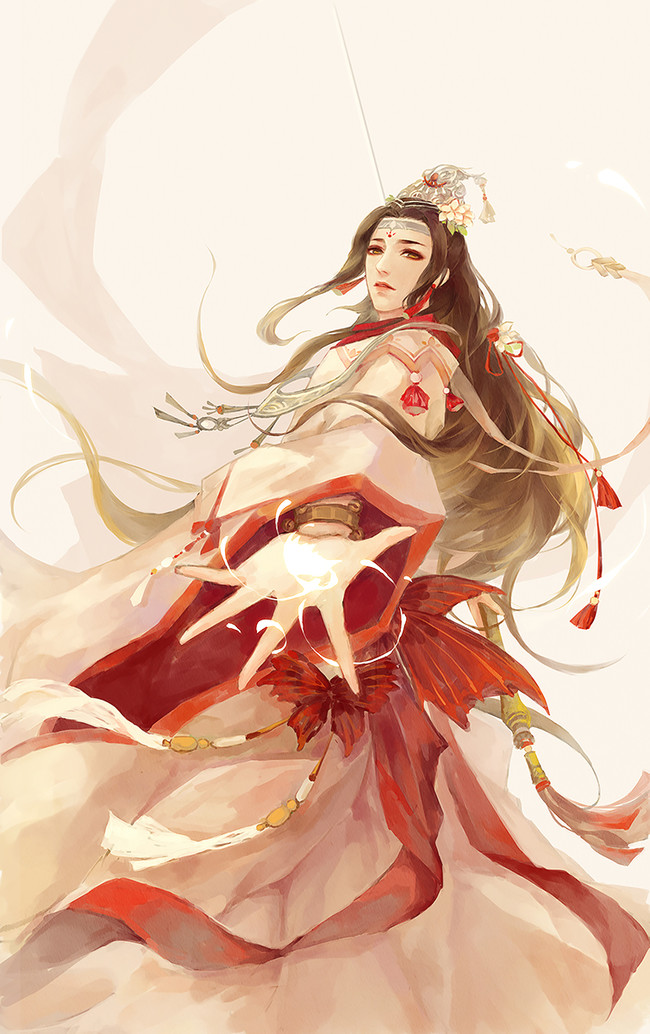 天官赐福 太子悦神 谢怜 绘师:偃清之