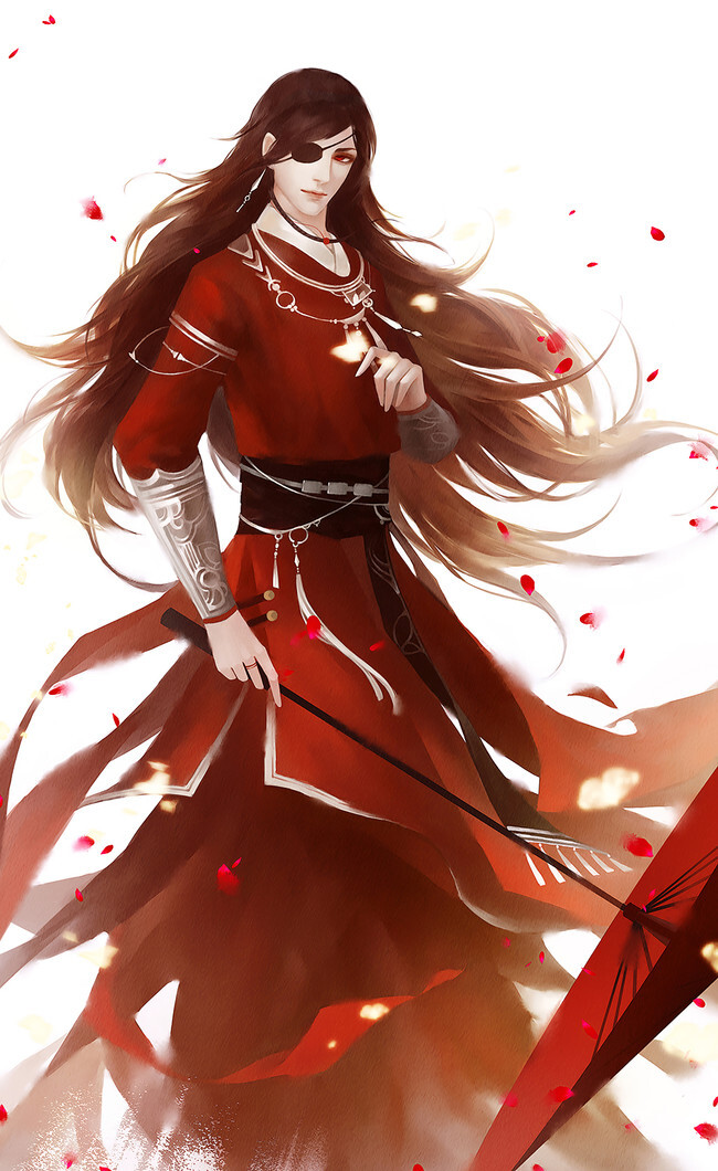 天官赐福# 血雨探花 花城~ 绘师:偃清之