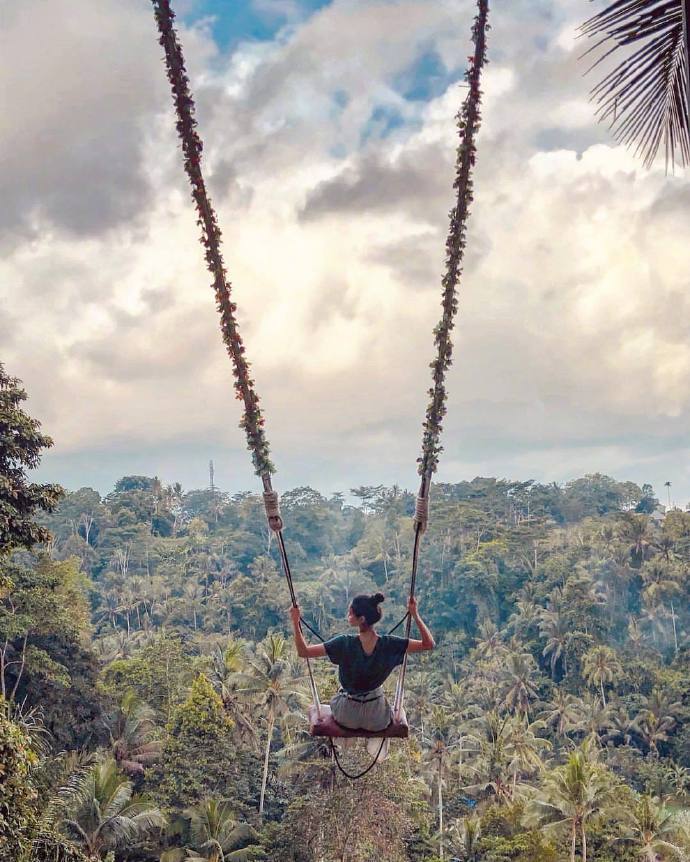 巴厘岛 bali swing 网红秋千