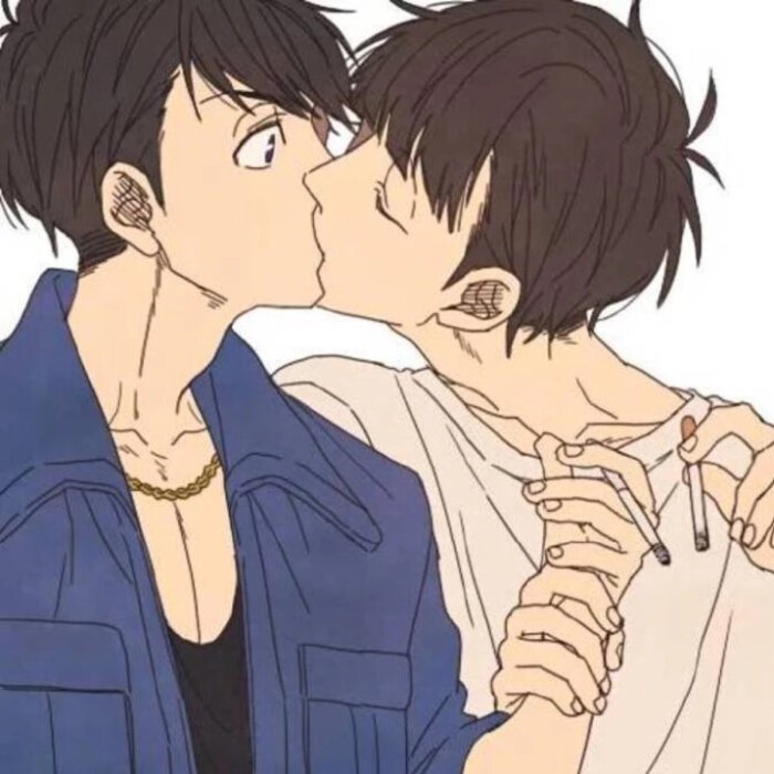 gay男同动漫头像
