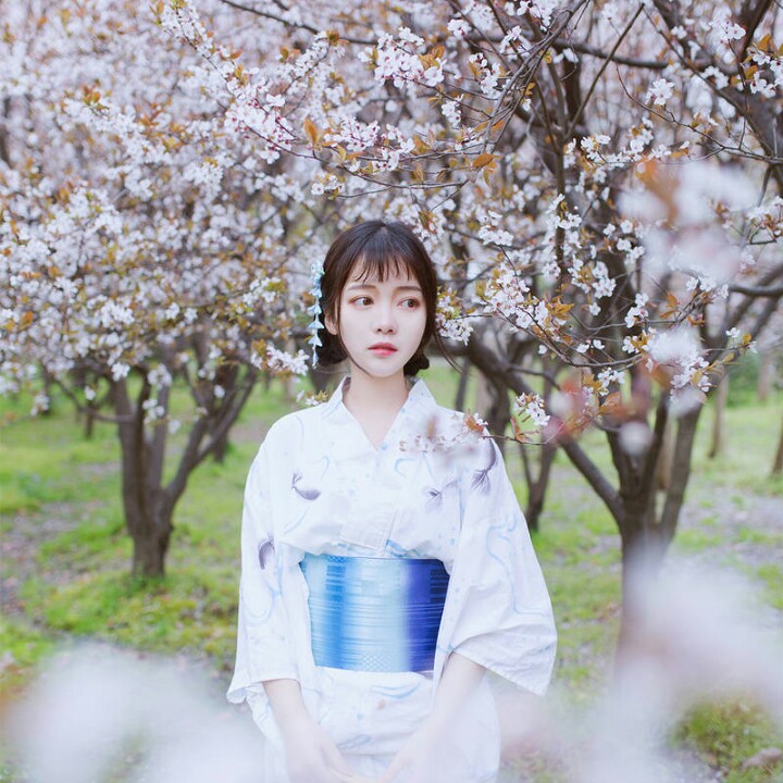女生头像 女头 小清新 虐心 唯美 高清 意境 古风 古风头像 和服 和风
