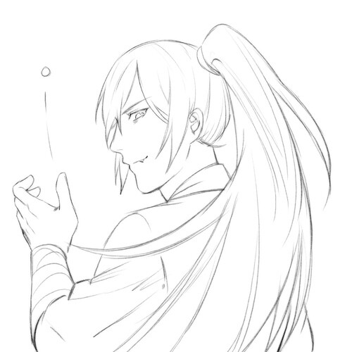 魔道祖师线稿loftertjing0