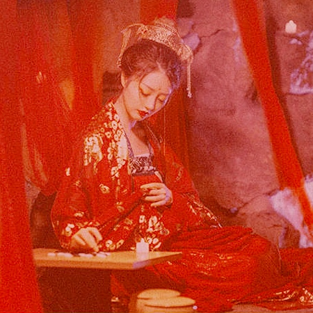 古风头像 红衣.