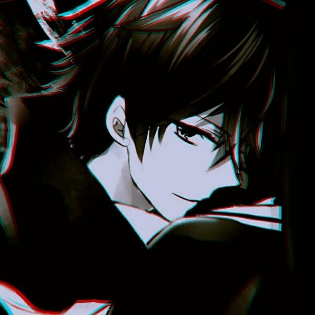 情侣#头像#黑白配#黑暗系