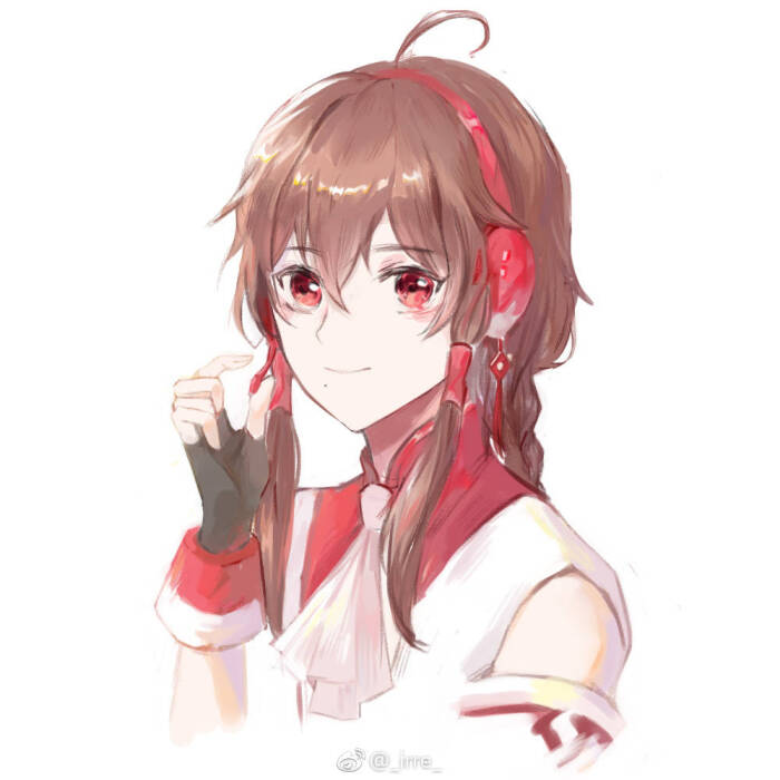 乐正绫 〔同人画作〕头像 插画 公式服 二次元 虚拟歌姬 vsinger