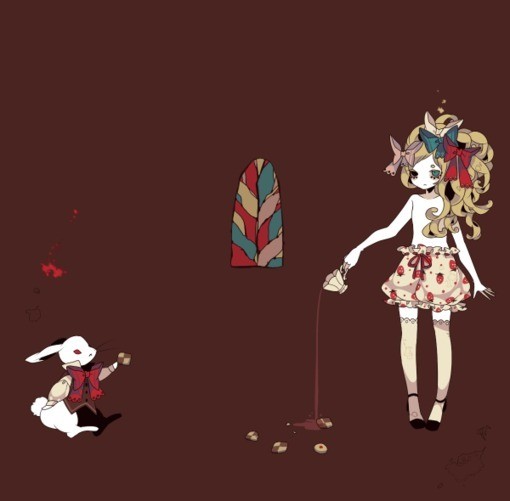手机壁纸 兔纸 暖色系 暖妹 国风 古风 飘逸的妹子 q版 拟人 鹿 头像