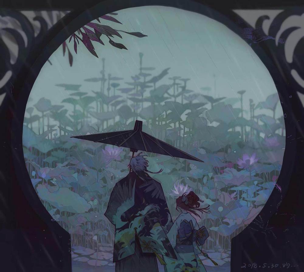 和风,风景,唯美