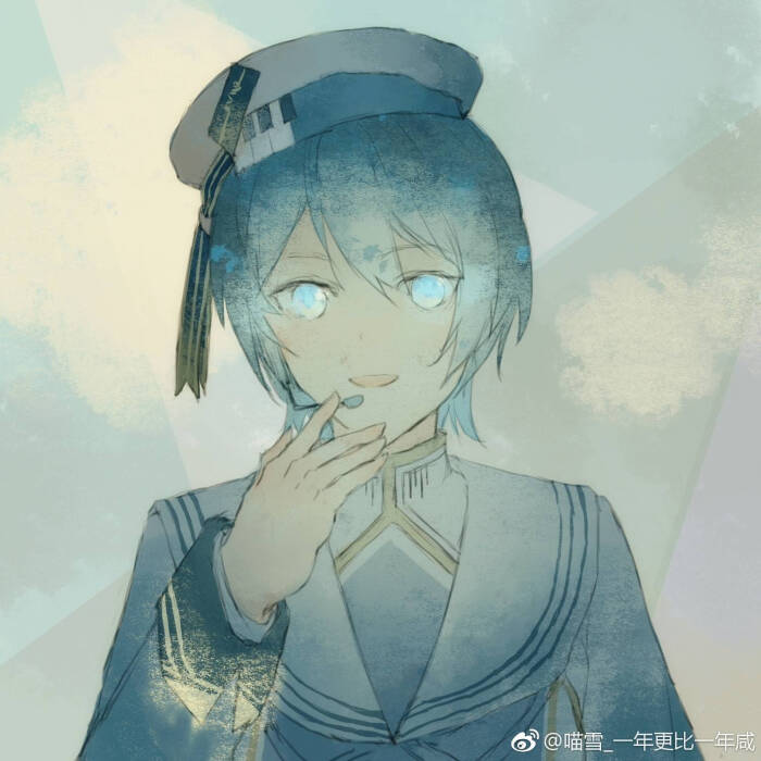 徴羽摩柯 〔同人画作〕头像 少年 v4公式服 vsinger 虚拟歌姬 二次元