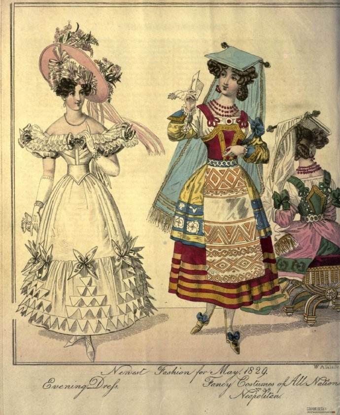 中世纪 服装 男装女装 欧洲 中古 近代