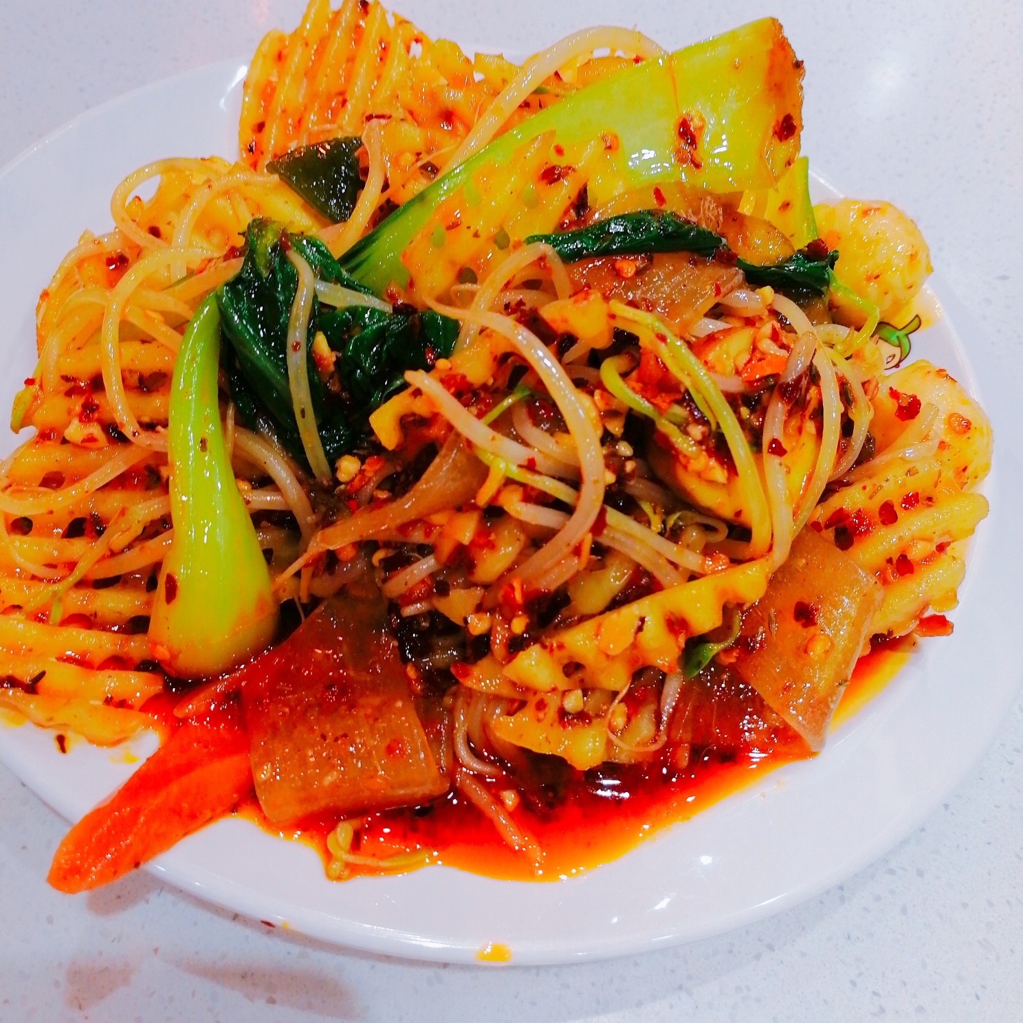 麻辣拌 